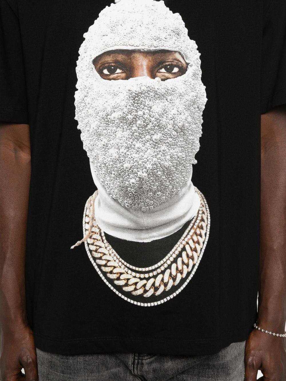 T-shirt Mask Future in nero Ih nom uh nit - uomo 