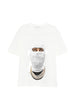 Ih nom uh nit white Future Mask T-shirt - men