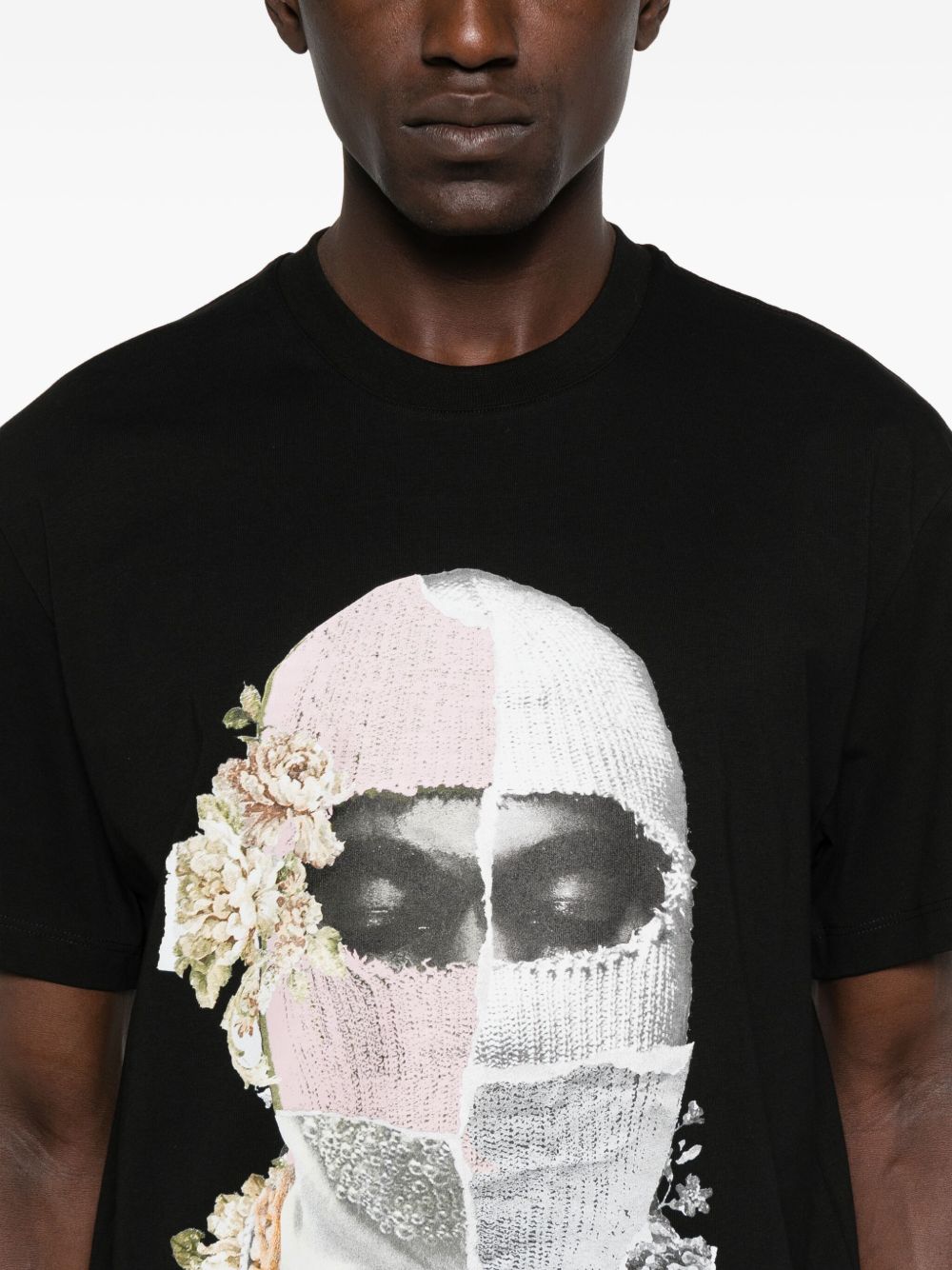 T-shirt con stampa grafica in nero Ih nom uh nit - uomo 