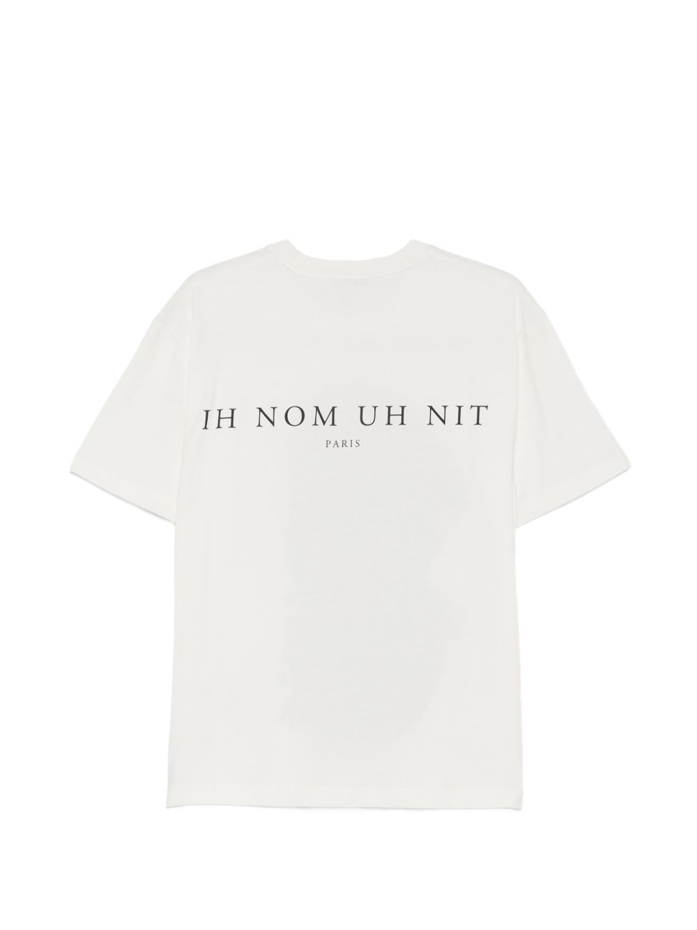 T-shirt con stampa floreale in bianco Ih nom uh nit - uomo 