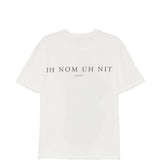 T-shirt con stampa floreale in bianco Ih nom uh nit - uomo 