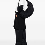 Borsa a spalla paper balloon 2  in nero Issey miyake - donna 