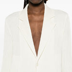 Camicia a pieghe in bianco Issey miyake  - donna 