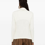 Camicia a pieghe in bianco Issey miyake  - donna 