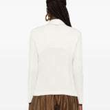 Camicia a pieghe in bianco Issey miyake  - donna 