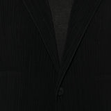Top plisettato con bottone  in nero Issey miyake  - donna 
