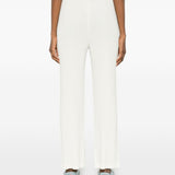 Pantaloni con pieghe in bianco Issey miyake  - donna 