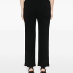 Pantaloni con pieghe in nero Issey miyake  - donna 
