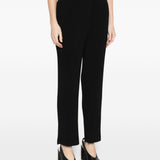 Pantaloni con pieghe in nero Issey miyake  - donna 