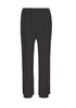 Pleated trousers in black