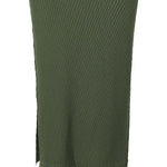 Abito midi plisettato Rhombus in verde Issey miyake - donna 