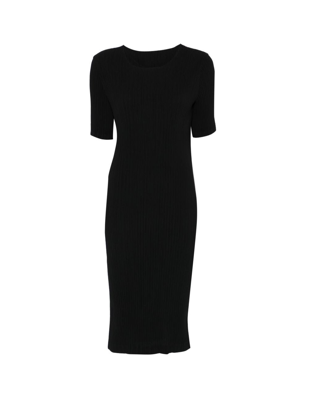 Abito midi plissettato in nero Issey miyake  - donna 