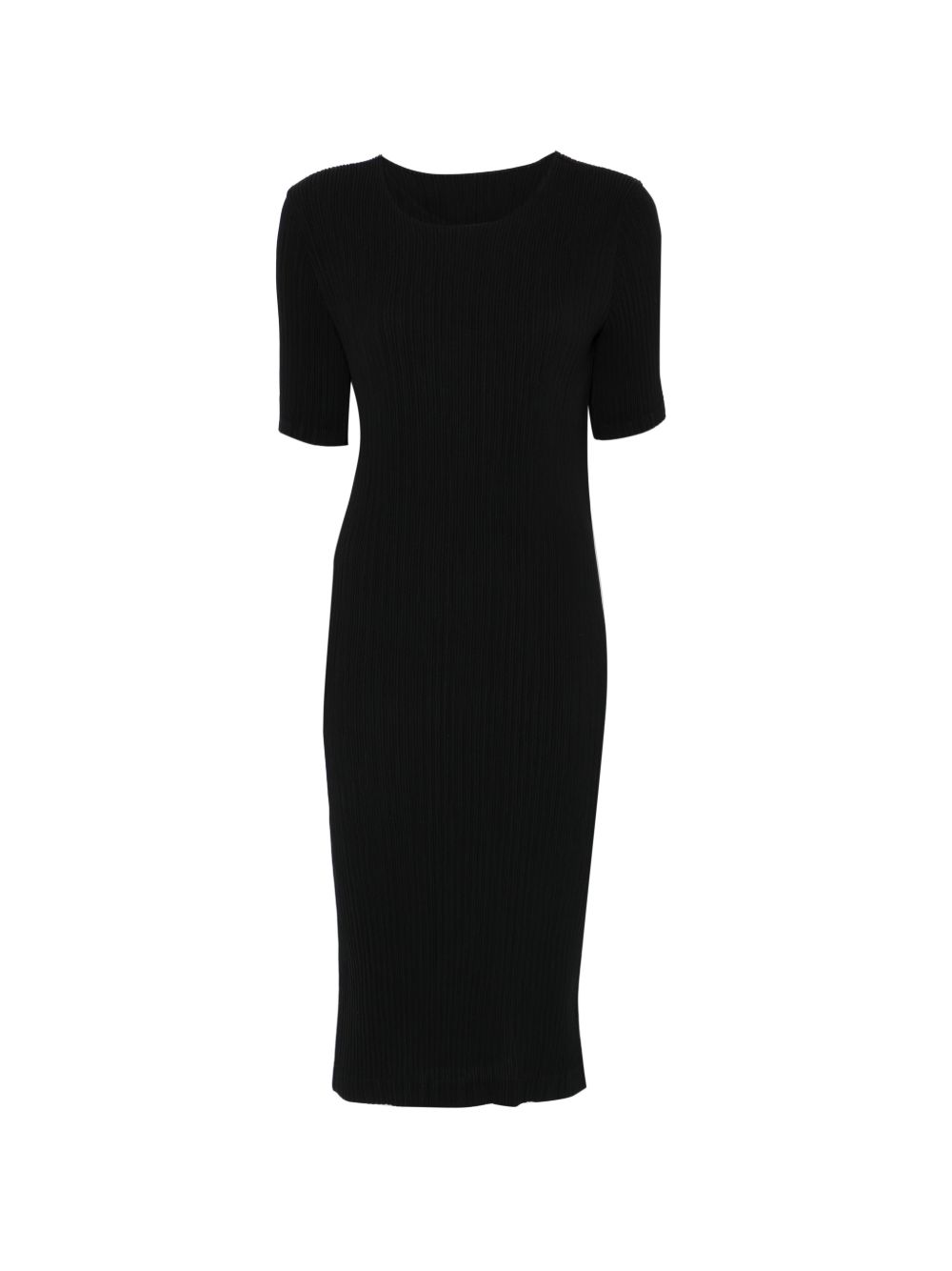 Abito midi plissettato in nero Issey miyake  - donna 