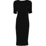 Abito midi plissettato in nero Issey miyake  - donna 