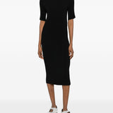 Abito midi plissettato in nero Issey miyake  - donna 