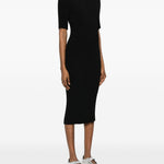 Abito midi plissettato in nero Issey miyake  - donna 