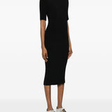 Abito midi plissettato in nero Issey miyake  - donna 