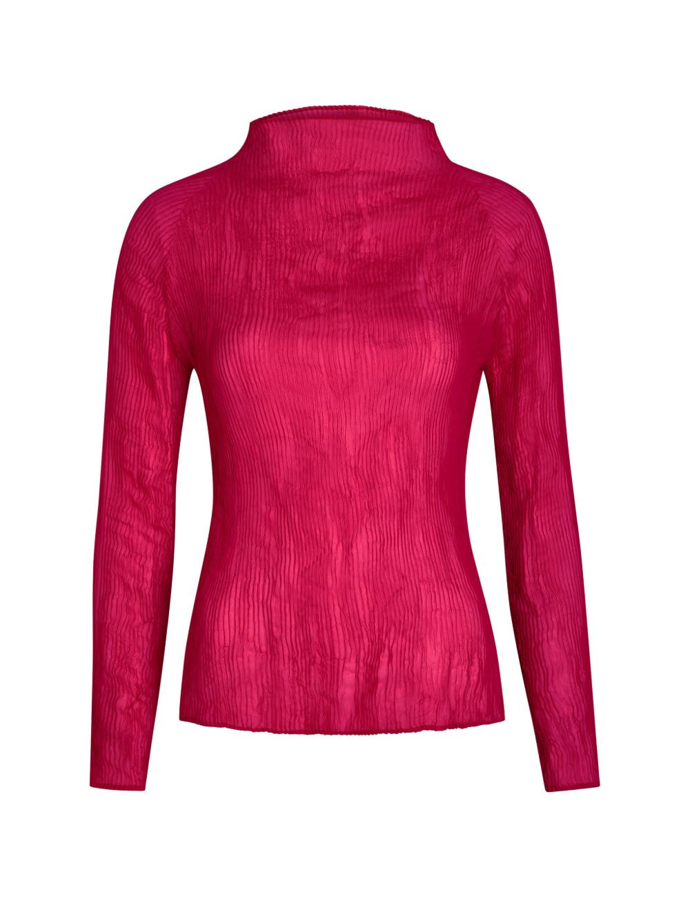 Top a maniche lunghe in rosa Issey miyake - donna 