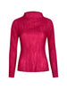 Top a maniche lunghe in rosa Issey miyake - donna