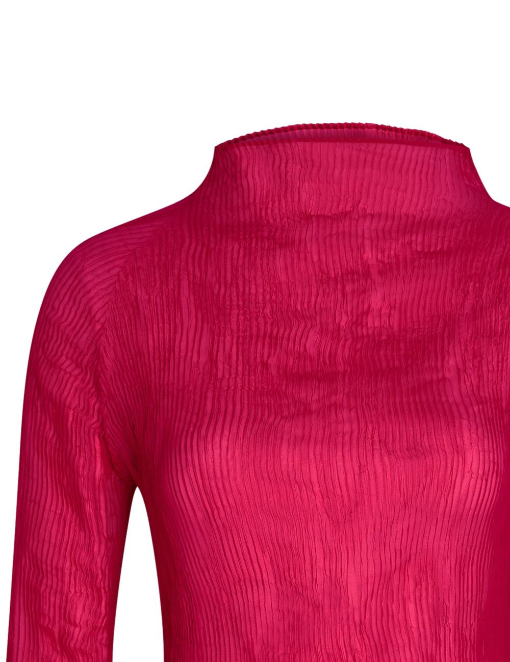 Top a maniche lunghe in rosa Issey miyake - donna 