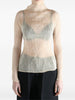 Issey Miyake pleated top in beige - women