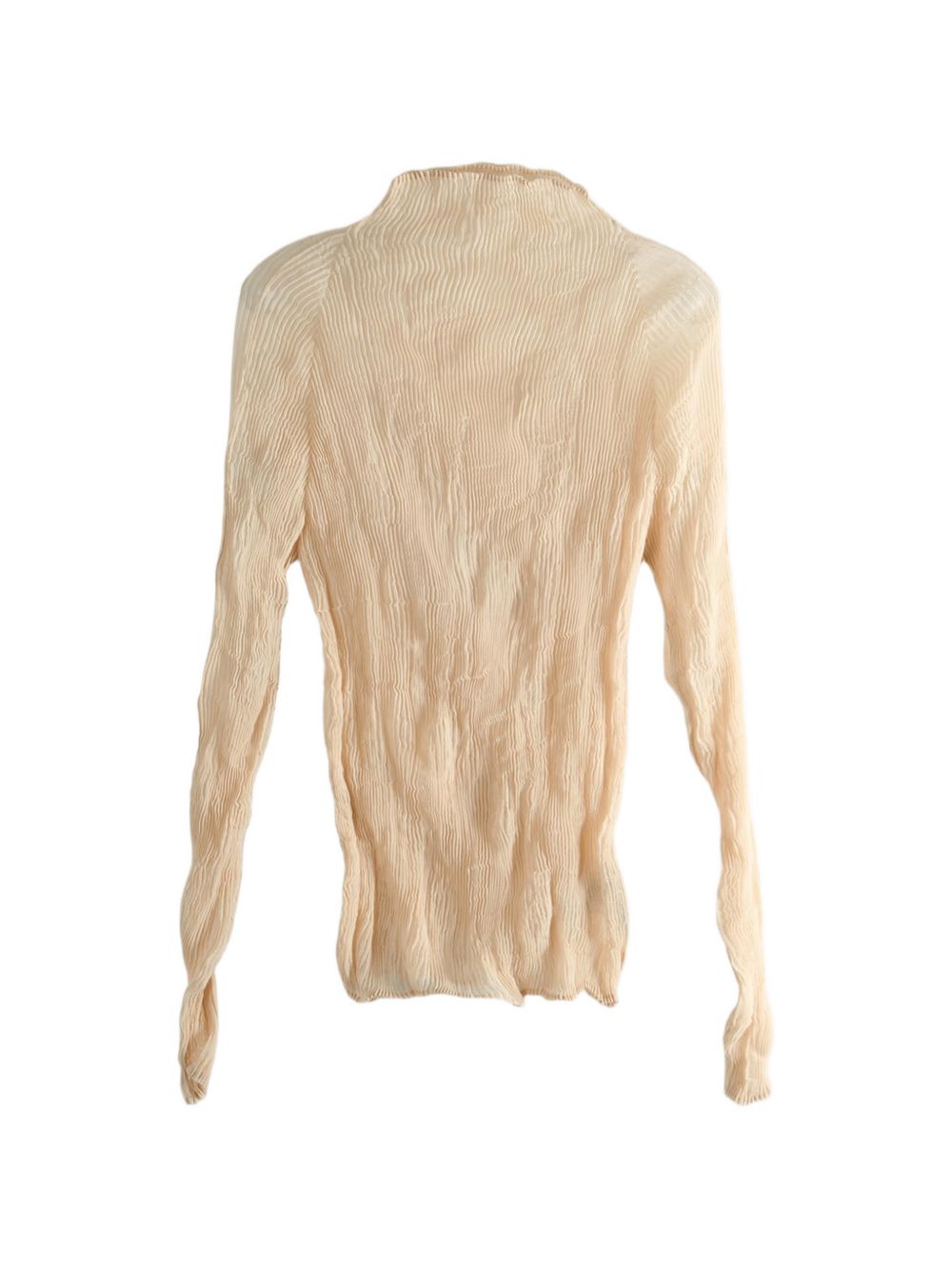 Top plissettato in beige Issey miyake - donna 