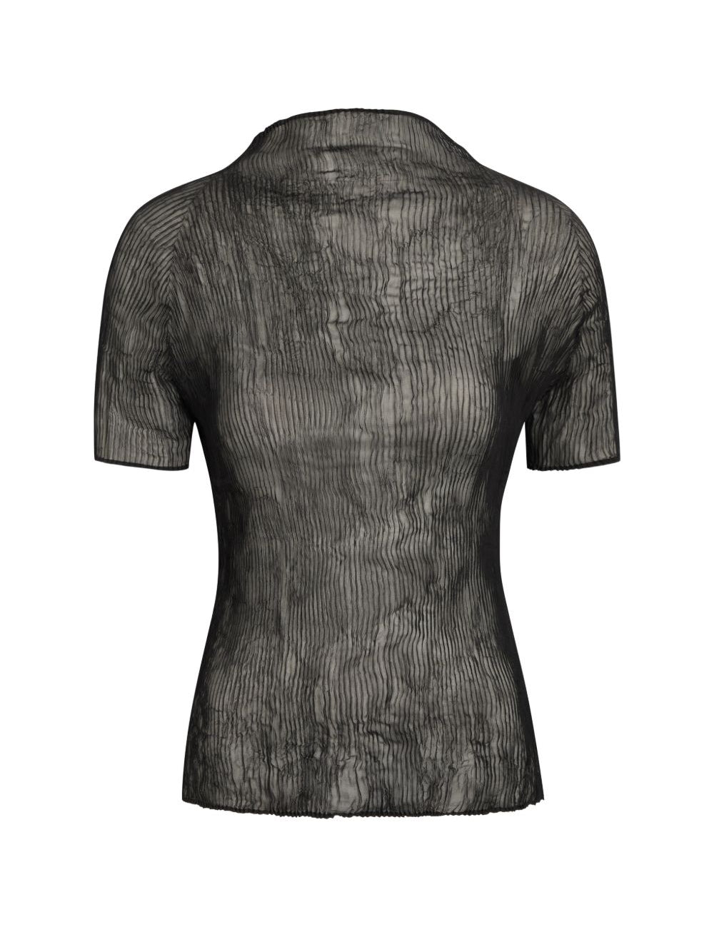 Top effetto plisse in nero Issey miyake  - donna 