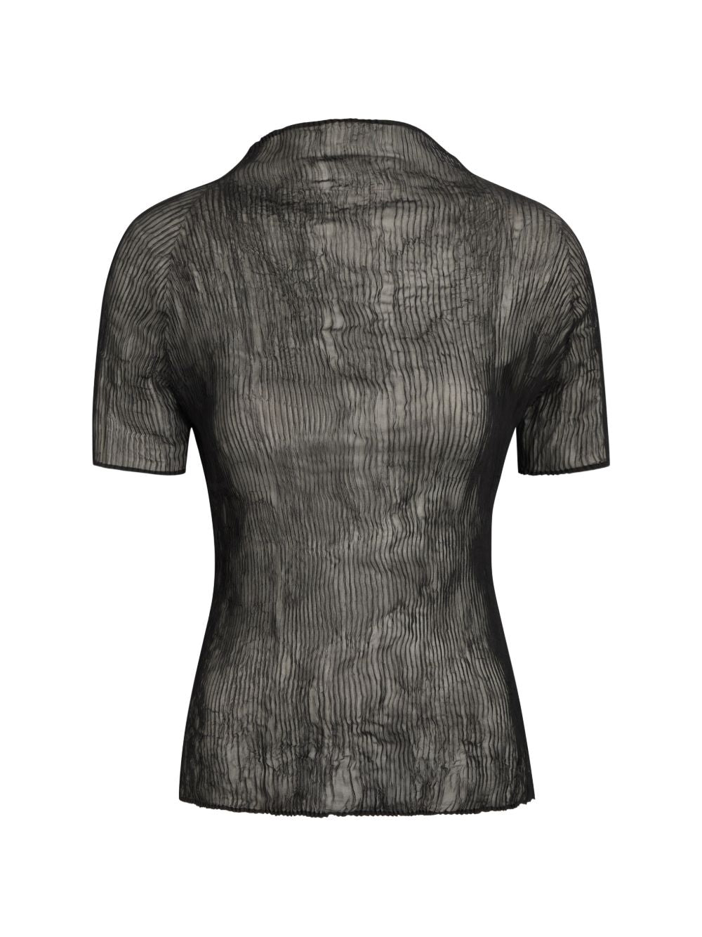 Top effetto plisse in nero Issey miyake  - donna 