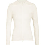 Top effetto plisse con zip in bianco Issey miyake  - donna 