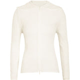 Top effetto plisse con zip in bianco Issey miyake  - donna 