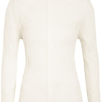 Top effetto plisse con zip in bianco Issey miyake  - donna 