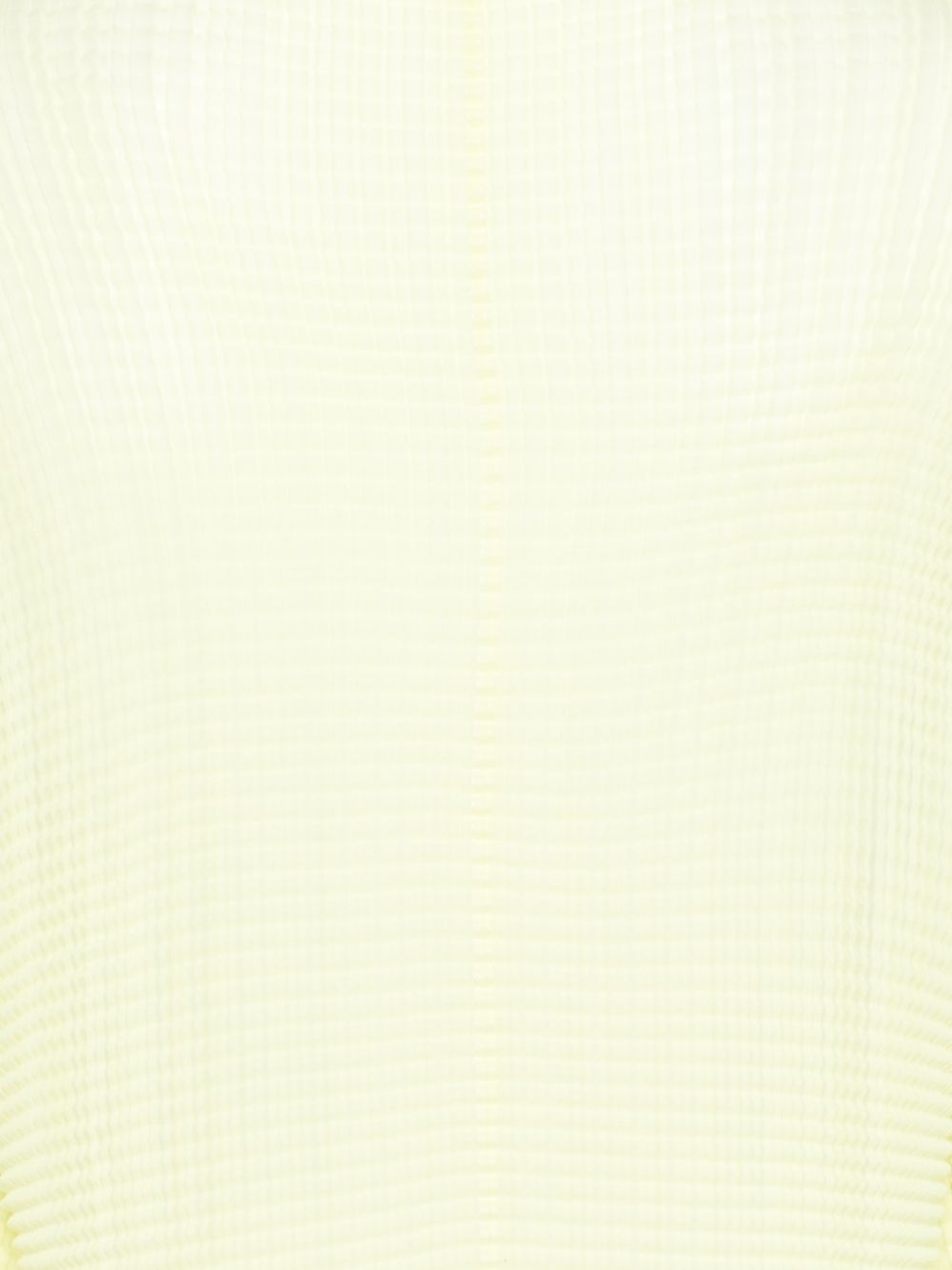 Top plisettato con bottone  in giallo Issey miyake  - donna 