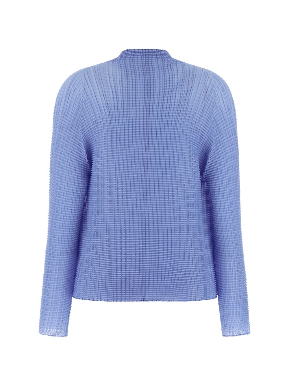 Cardigan con finitura in rilievo in azzurro ISSEY MIYAKE - donna 