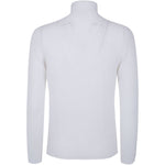 Top a collo alto plisettato in bianco Issey miyake - donna 