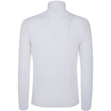 Top a collo alto plisettato in bianco Issey miyake - donna 