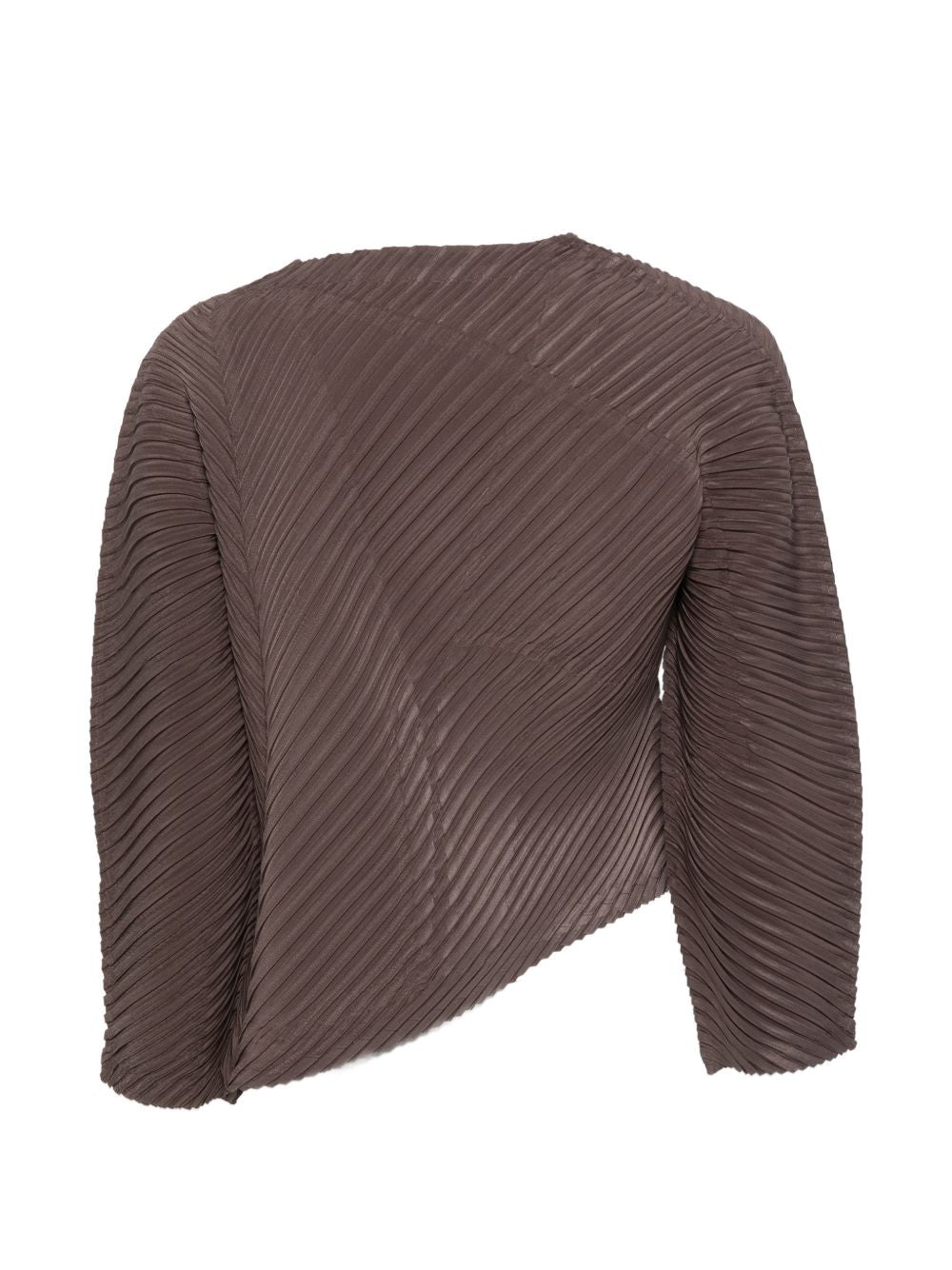 Blusa plissettata in marrone Issey miyake  - donna 