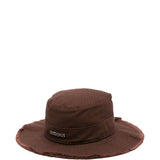 Cappello bucket le bob artichaut in marrone Jacquemus - donna 