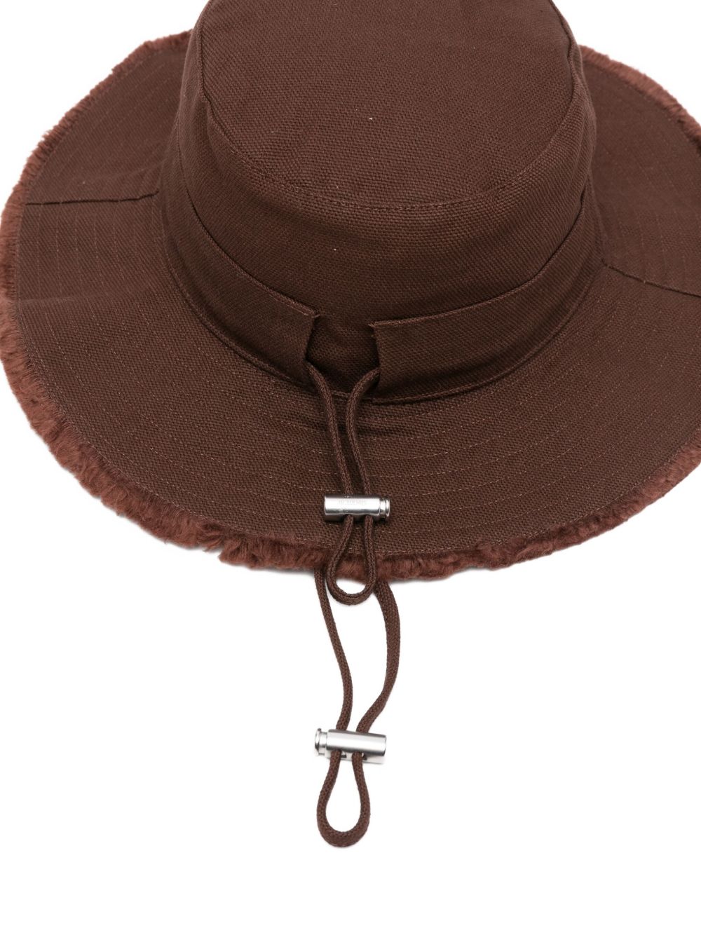 Cappello bucket le bob artichaut in marrone Jacquemus - donna 