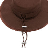Cappello bucket le bob artichaut in marrone Jacquemus - donna 