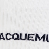 Calzini con ricamo in bianco Jacquemus - unisex 