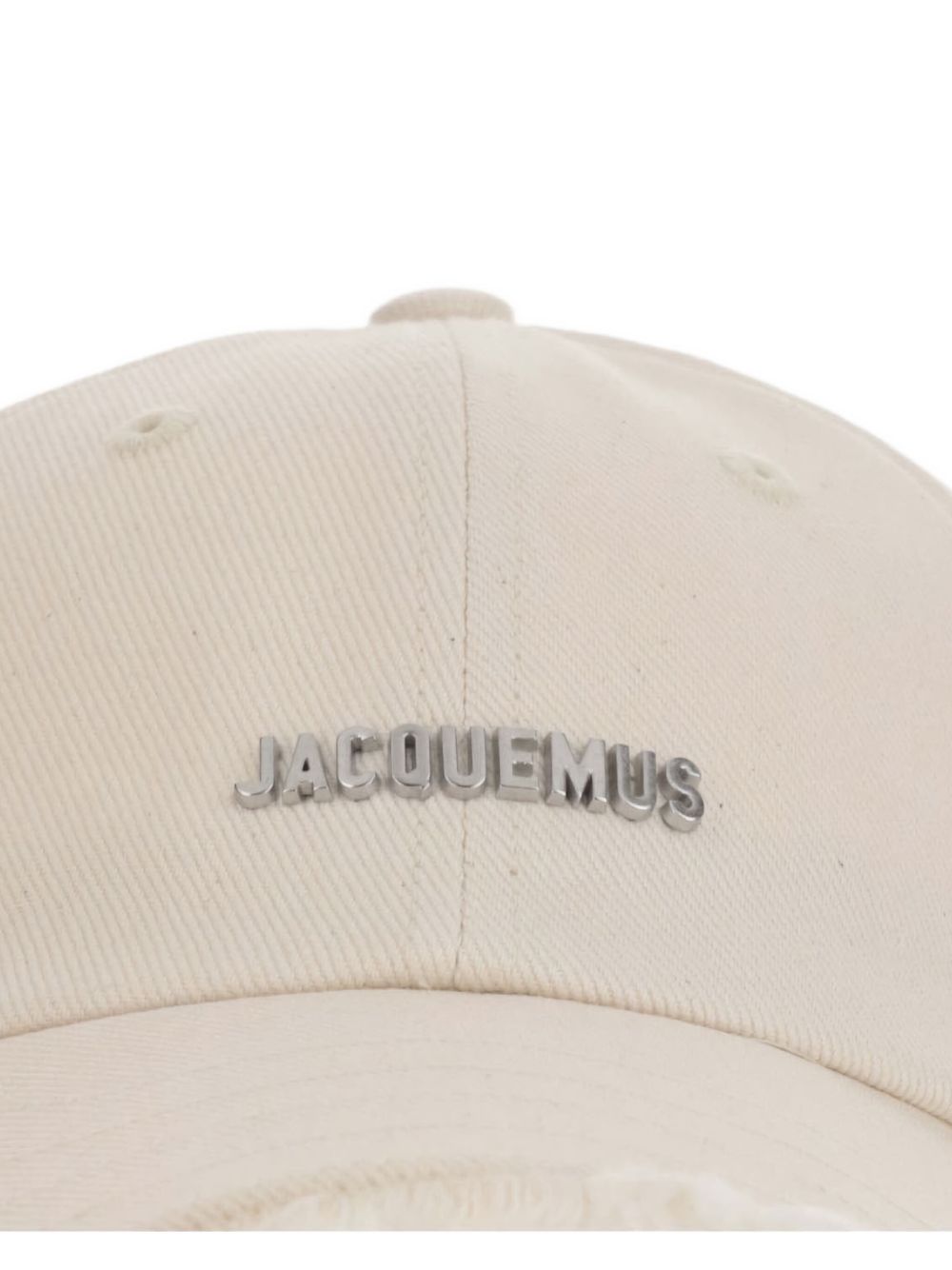 Cappello da baseball la casquette artichaut in avorio Jacquemus - unisex 