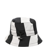 Cappello bucket le bob baluchon in bianco e nero Jacquemus - unisex 