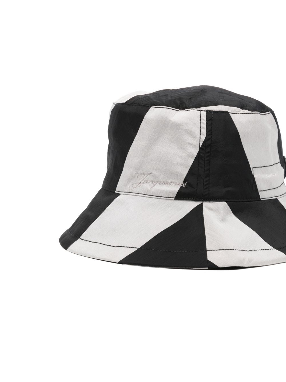 Cappello bucket le bob baluchon in bianco e nero Jacquemus - unisex 