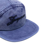 Cappellino con logo corsivo in blu Jacquemus - unisex 