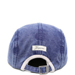 Cappellino con logo corsivo in blu Jacquemus - unisex 