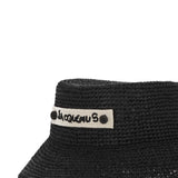 Cappello bucket intrecciato le bob plage in nero Jacquemus - unisex 