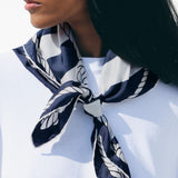 Foulard le foulard bateau corde in blu Jacquemus - unisex 