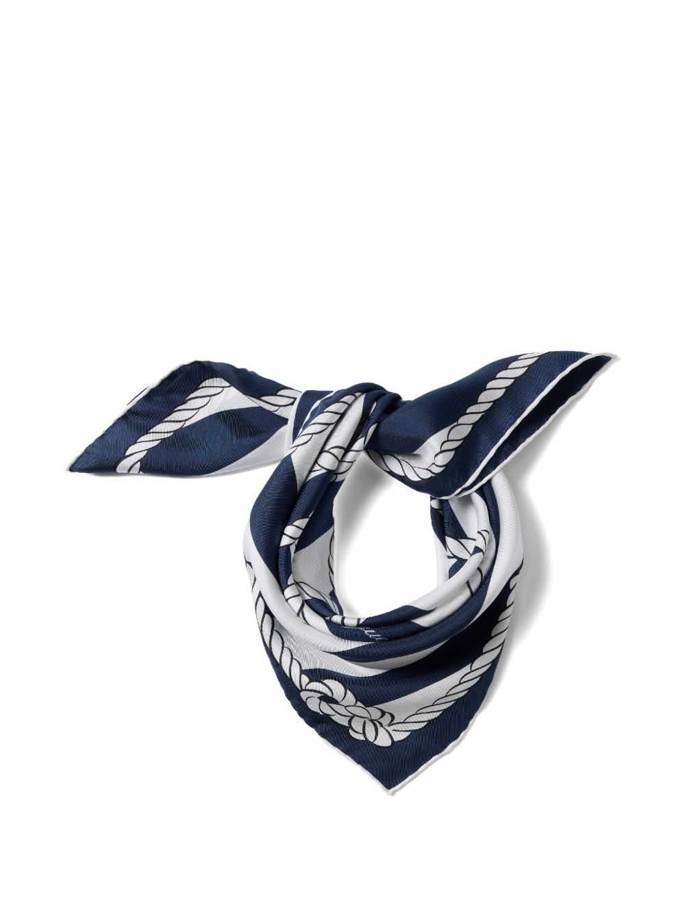 Foulard le foulard bateau corde in blu Jacquemus - unisex 