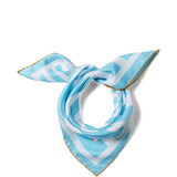 Foulard le foulard a rayures  in bianco e blu Jacquemus - unisex 