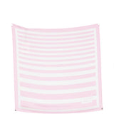 Foulard a righe rayures in bianco e rosa Jacquemus - unisex 